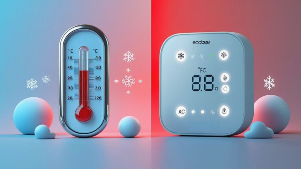 Thermostat vs Thermometer