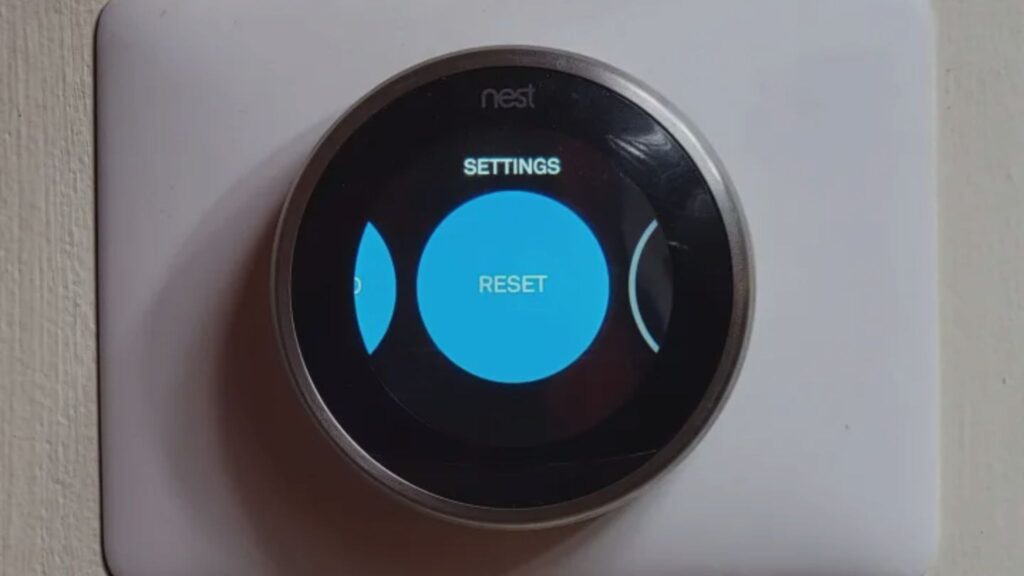 how to reset thermostat