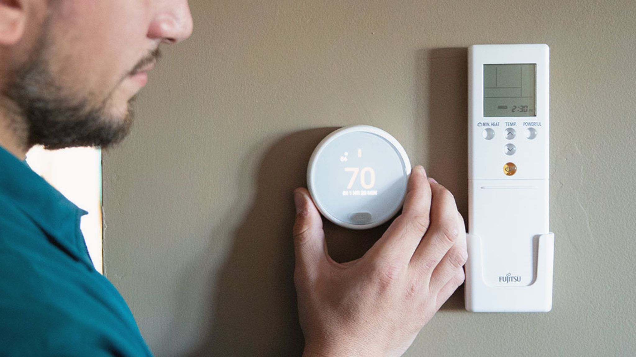 Thermostat vs AC Remote